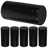 NUOBESTY Drehbare Salbenflaschen 6 Stück aus Kunststoff mit Dosiermechanismus für Selbstgemacht...