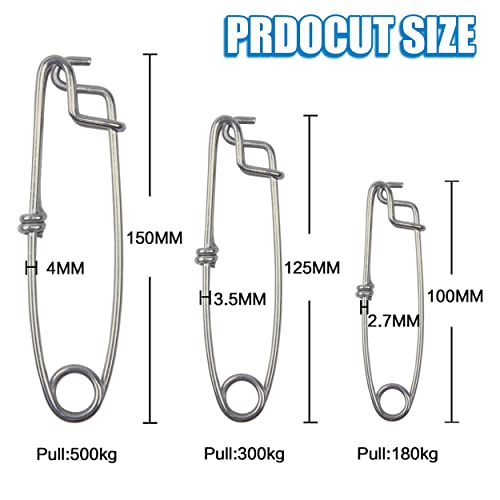 JSHANMEI Longline Fishing Snap Clips - Image 2