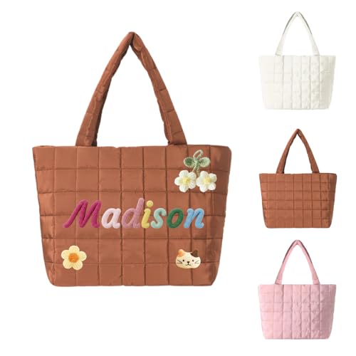 Bolso acolchado de viaje personalizado para mamá miniatura 4