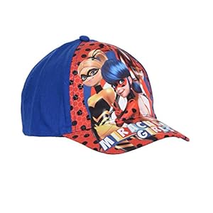miraculous-Belle Casquette Ladybug-Bleu-Fille