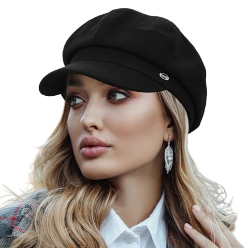 Sombrero Cuatro Estilos de Lana para Mujer miniatura 1