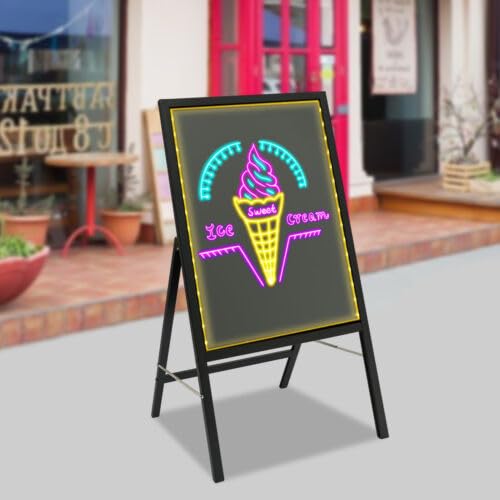 Pizarra LED para noticias con pantalla LED para menús, para hogares, bodas, restaurantes, hoteles, tiendas, centros comerciales, supermercados, clubes, etc