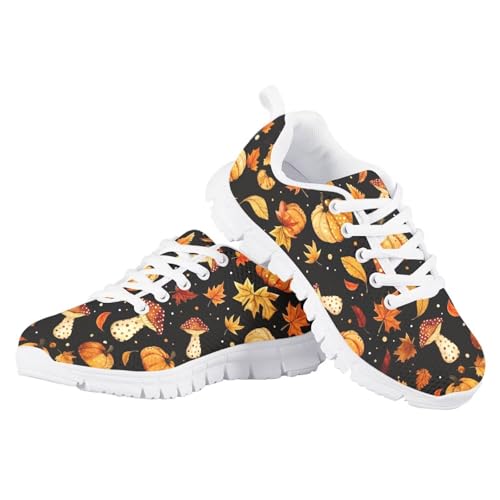 SYtrade Girl's Running Shoes White Sole Walking Sports Athletic Tennis Sneakers4