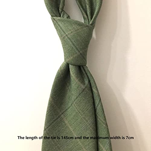 Zdz Cravatta Verde da Uomo Vintage, Cravatta