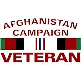 Afghanistan Campaign Veteran with Campaign Ribbon 5.5