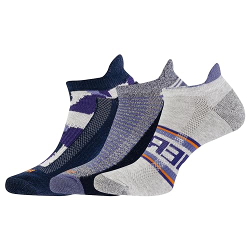 Image of Merrell Unisex Adult Cushioned Low Cut Tab Socks (3-Pair)