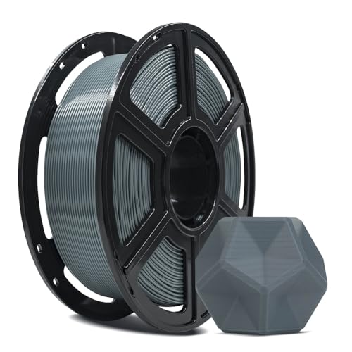 Image of FLASHFORGE 3D Printer Filament, PLA PRO Filament 1.75mm, 1KG Spool (2.2lbs), Dimensional Accuracy + /- 0.02mm for FDM 3D Printers, Better Tenacity & No Knotting (Grey)