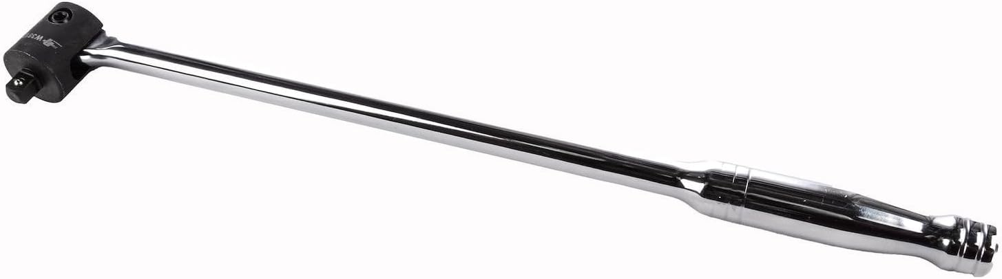 JEGS 3/8 in. Drive Breaker Bar, 18 in. Overall Length, Max Torque 100 ft lbs