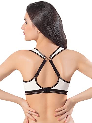 Image of Dazzle 62001 Women's Sports Spacer Racer Back Bra (Multi-Coloured)