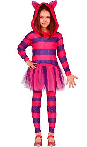 Disfraces de Alicia en el País de las Maravillas: Ideas Originales y Creativas FIESTAS GUIRCA, S.L. Disfraz de Gato Cheshire Rayas para niña