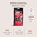 Weber Grill Briquettes (8kg Bag), for Long and consistent Heat, Ideal for Longer Grilling of Grill Food, 100% Natural Wood, EU Product, sustainably sourced, FSC Certified (17591)