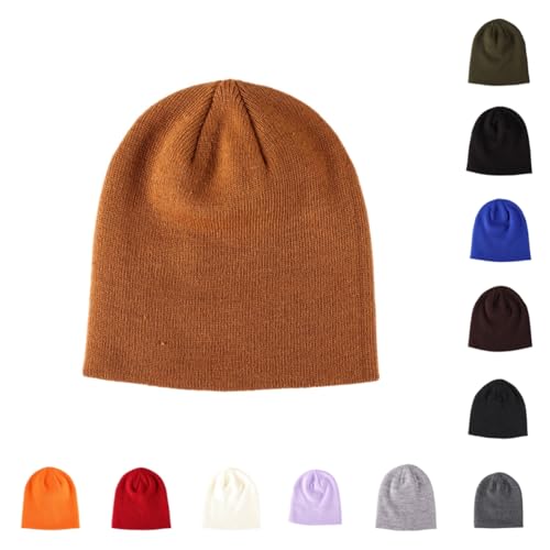 LLmoway Kid Beanie Baby Toddler Boys Girls Knit Hat Soft Slouchy Beanies Warm Skull Cap for Kids Fall Winter Daily 3-8Years - Main Image