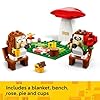 LEGO Hedgehog Picnic Date Building Toy - Animal Figures and Playset for Kids, Boys and Girls, Ages 8+ - Gift for Her and Him - with 2 Hedgehog Toys and Accessories - 40711 #3
