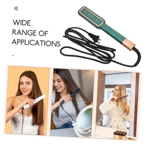 Plancha para cabello portátil SHERCHPRY color verde miniatura 7