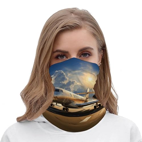 Neck Gaiter Wind-Proof Breathable Face Mask Private Plane Face Cover Sun Cooling Dustproof Mask Balaclava Bandana Headwear for Women Men Hiking Fishing miniatura 4