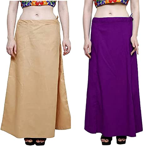 Image of Plus Size Cotton Petticoat for Women Combo (Size S to 6XL)