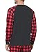 Merry Christmas Gnome Shirt for Men Long Sleeve Buffalo Plaid Graphic Christmas Pajamas Holiday Top T-Shirt P1 XL