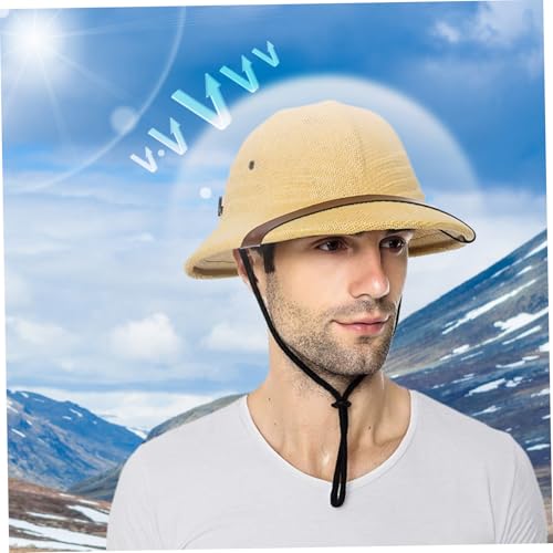 Casco de médula ajustable unisex para el verano 5