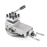 AT300 Mini Metal Lathe Tools Assembly Mini Lathe Quick Metal Change Tool Post & Holders Lathe Assembly Metalworking Lathe Tool Accessories Assembly (US Stock)