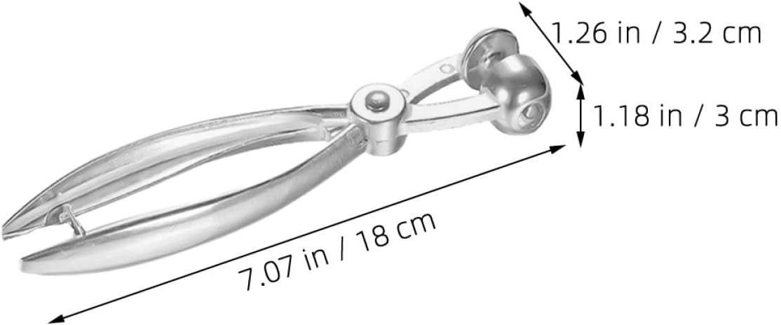 SOLUSTRE Cherry and Olive Pitter Stainless Steel Multi-function Fruit Pit Remover Tool for Dates and Jujubes Kitchen Corer Gadget for Home Cooking and Orchard Use