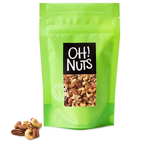 Mixed Nuts Roasted Unsalted (5 Pound Bag) - Oh! Nuts