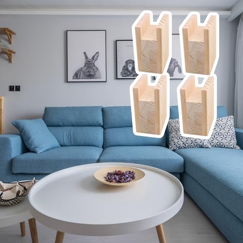 Elevadores de mesa Yibuy de 5 cm para solucionar problemas de dolor de espalda 3