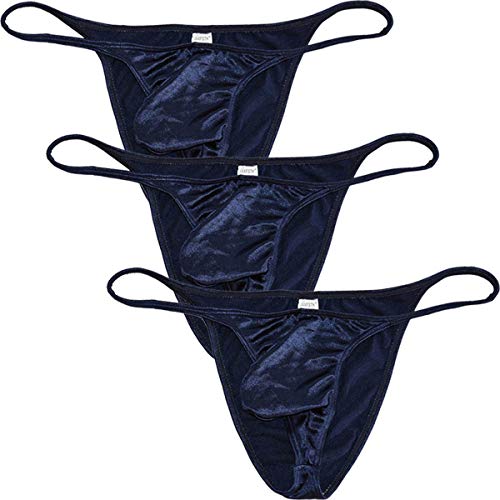 Men Cheeky Shorts Brazilian Bikini Briefs Underwear Micro Male Gym Hip Briefs String-Rib Guys Shiny Trunks