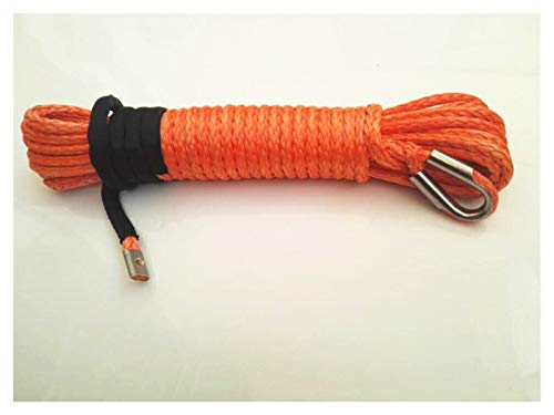 Cuerda de cabrestante sintético 8mm con Kevlar de alta densidad para remolque marino y ATV