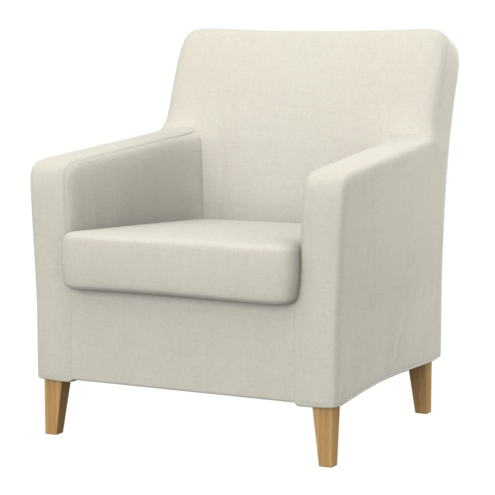 Soferia Replacement Compatible Cover for Karlstad Armchair Old Model, fabric Softi Beige