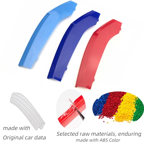 Image of Grille color stripes Compatible with bmw accessories 2016-2018 F12 F13 6 Series 640i 650i accessories 9-Beam