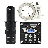 Mikroskop HD1080P HDMI VGA Industrie Video Mikroskop Kamera Industrie C Mount Kamera für Telefon...
