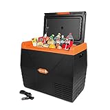 Antarc 12v Portable Refrigerator ，37 Quarts Electric Cooler Quick Cooling（-4℉~68℉）Car...