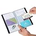 Business Card Holder, PeachFYE Leather 120 Slots Business Name ID Credit Card Holder Rack Book Case Organizer (120cell)