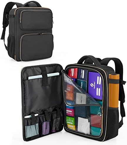 Trunab Card Game Case Backpack for 3900 Unsleeved Cards, Playing Card Case Fits Playmats, Deck Boxes, Sleeved Cards, Compatible with Cards Against Humanity and Other Card Games (Patented Design)