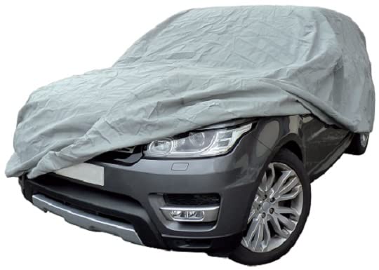 Housse pour voiture intérieure taille L : finissez-en avec la poussière de garage