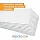 Einweg-Gesichtsauflagen für Massageliegen und Behandlungsliegen, Massagetische und Therapieliegen/Nasenschlitztücher / 300 x 210 mm (GMIAir Premium) - 100 Stück