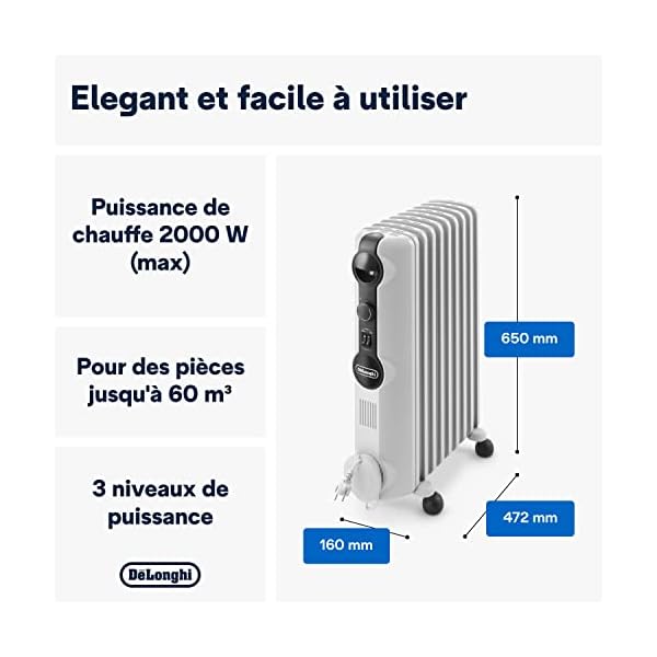 Delonghi Radia S Trrs 0920 2000 W 9 Dilim Yağlı Radyatör Fiyatı, Yorumları - Tre