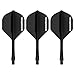 WayArrival Integrated Dart Flights and Shafts - 6 Pack PP Material 2BA Molded Flights with Stems, Durable & Lightweight Design for Enhanced Performance​