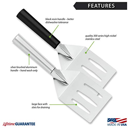 Rada R128 Cutlery Metal Grill Spatula –Stainless Steel Face And Aluminum Handle Made In Usa thumb #5