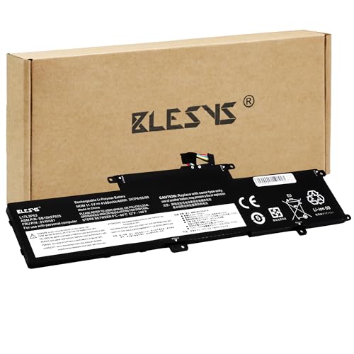 BLESYS Bateria do Lenovo ThinkPad L380 Yoga L390 Yoga Laptop akumulator zastępczy L17L3P53 L17C3P53 L17M3P55 11,1 V 46 Wh