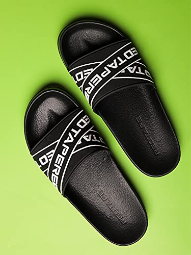Image of Red Tape Men's Sliders- Comfortable Slippers Featuring Firm Grip, Slip-Resistance, Shock Absorption & Better Traction
