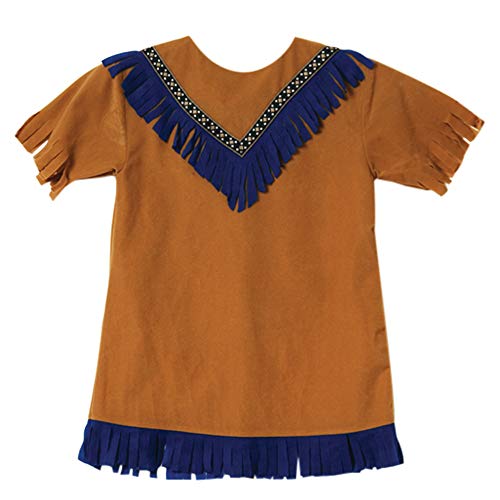 Disfraz niño nativo americano talla pequeña miniatura 2
