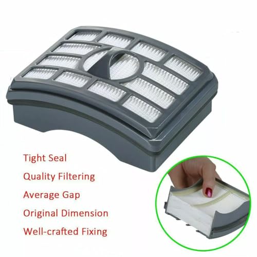 Vacuum Filter Replacement for Shark Rotator Pro Lift-away NV500 NV501 NV502 NV505 NV500C NV500Q NV552 UV560 NV642 ZU780 ZU782 ZU785, Replace Part Xff500 Xhf500. 2 HEPA + 4 Foam & Felt Filters