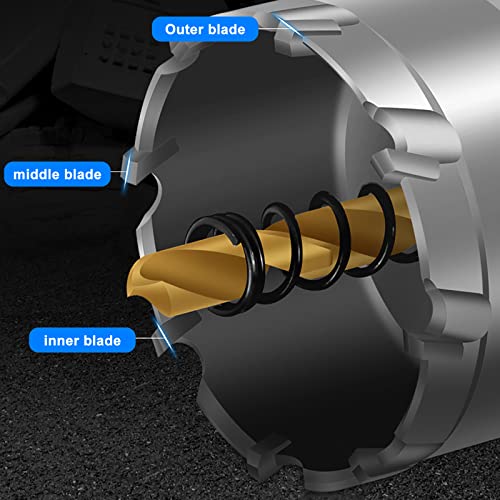 image for DKIBBITH TCT Hole Saw Set, 2-Pack of 1-1/4