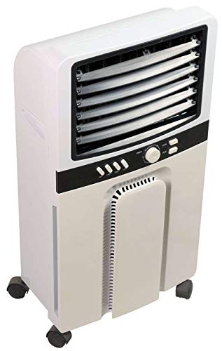 O'FRESH - Rafraîchisseur d'Air & Assainisseur d'Air - Autonomie 10 heures - Arrêt Automatique Programmable - 65 W - 70 x 28 x 31 cm - Blanc