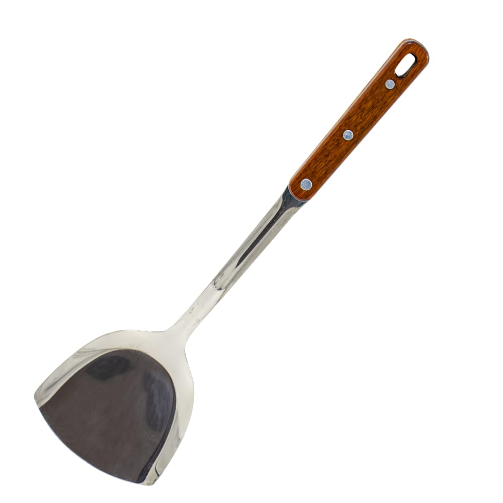 Grillpeter Schöpfkellen Set 4 TLG. mit Holzgriff Edelstahl für Kasan Utschak Plow