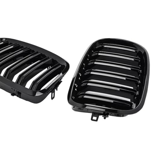 Calandre avant pour BMW X5 E70 grille double barrette accessoire auto 2008-2013