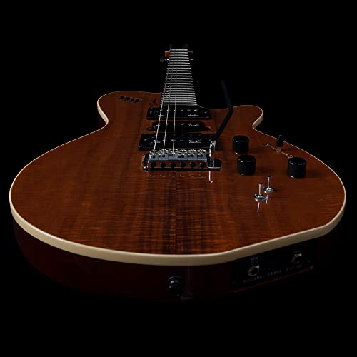Godin Xtsa Koa Extreme Hg Electric Guitar - Natural #TOP5