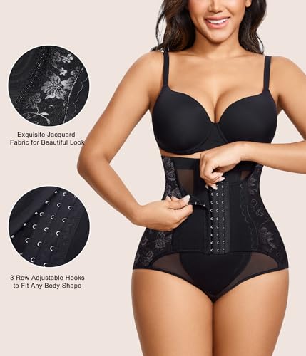 URSEXYLY Tummy Control Shapewear for Women Faja Body Shaper Breathable High Waisted Butt Lifting Panties2