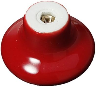 Ceramic Pull Handle Ceramic Knobs Door Knobs2pcs 39.5mm Red Simple RedCeramic Round Shape Pull Handles Cabinet Drawer Door Cupboard Pull Knobs Pull Handles Kid's Room Great & Fun Decor (Color : Red)